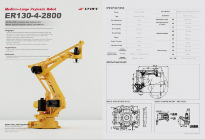 Робот EFORT ER130-4-2800